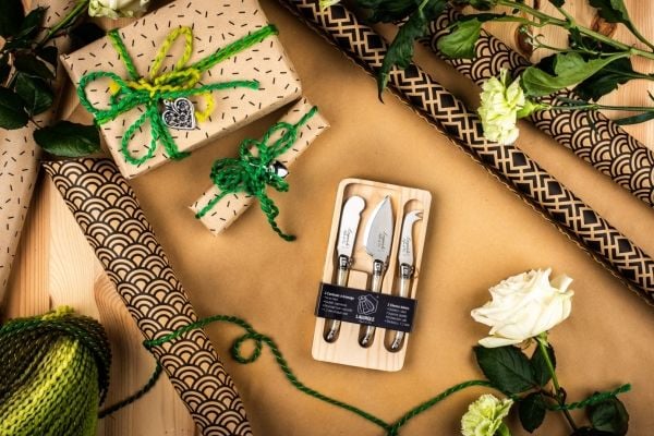 LAGUIOLE Cheese knives Laguiole Pearl SET 3 SdV