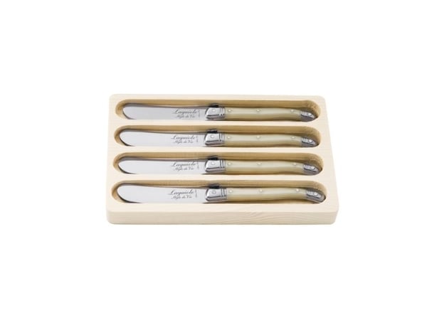 LAGUIOLE Smörknivar Laguiole Pearl SET 4 SdV