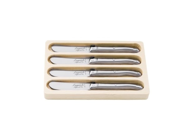 LAGUIOLE Smörkniv Stainless Set/4 LAGUIOLE