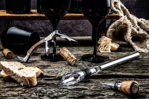 LAGUIOLE Korkskruv SET/7 Oak LAGUIOLE