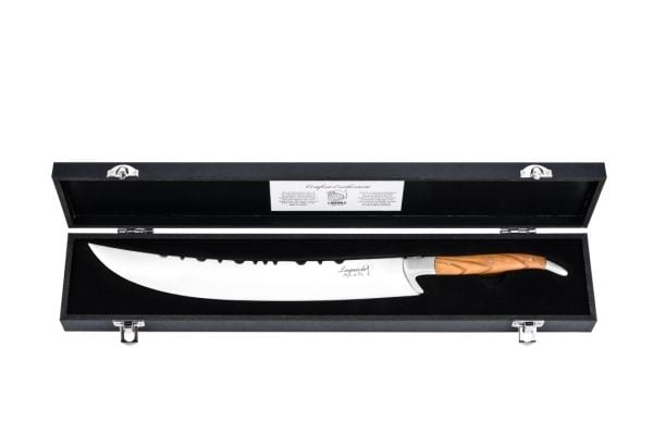 Samppanjasapeli Laguiole Olive Wood SdV