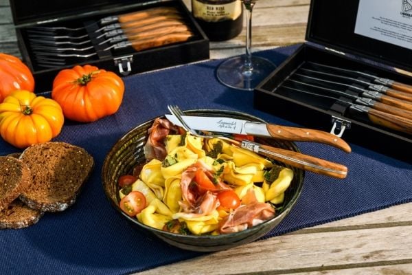 Haarukat Laguiole Olive Wood SET 6 SdV
