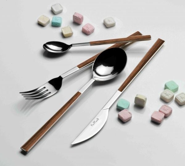 Pintinox Sushi Queen bestickset 24 st., mahogny