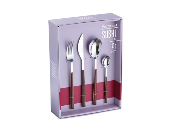PINTINOX Bestickset 24 delar Sushi Queen Mahogany PINTINOX®