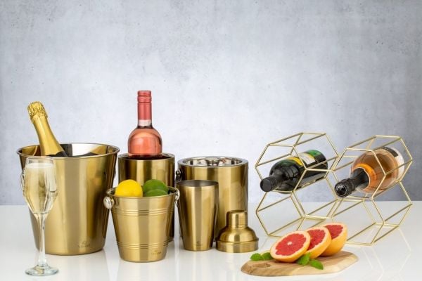 VINERS VIN BARWARE ICE BUCKET DOUBLE WALL