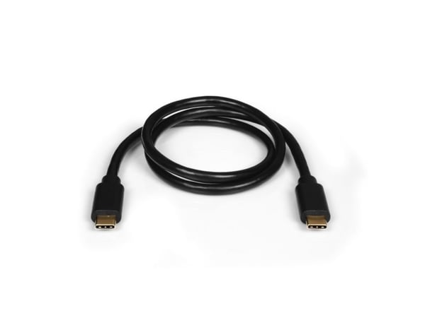 Port Designs 900074, 1 m, USB C, USB C, 10 Gbit/s, musta