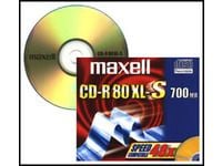 Maxell - 50 x CD-R - 700 MB (80min) 52x - utskrivbar yta - spindel