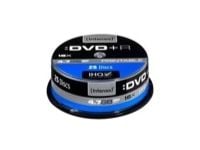 Intenso - 25 x DVD+R - 4.7 GB 16x - blekkstråleskrivbar overflate - spindel