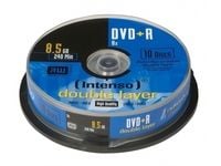 Intenso - 10 x DVD+R DL - 8.5 GB 8x - spindel