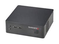 Supermicro SC101i - USFF - mini-ITX - ingen strømforsyning - svart - USB/lyd