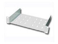 Digitus DN-10 TRAY-1 - Rack-hylle - lysegrå, RAL 7035 - 1U - 10"