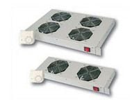 Digitus DN-19 FAN-2-HO - Rack-viftesett - 19"