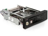 Delock 5.25 Mobile Rack for 3.5 SATA HDD - Bevegelig lagerrack - 3.5"