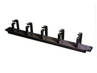 DIGITUS Professional Line DN-19 ORG-2U-SW - Rackkabelstyringspanel - svart, RAL 9005