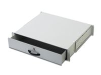 DIGITUS Professional DN-19 KEY-2U - Lagerskuff til rack - 2U - 19" - for P/N: DN-19 22U-8/8, DN-19 47U-6/8-SW, DN-19 47U-8/10-SW, DN-19 47U-8/8-SW