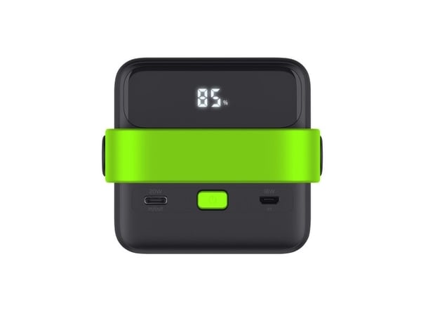 Trust Redoh XXL, 50000 mAh, Programmable Power Supply (PPS), Quick Charge 3+, Quick Charge 3.0, 3,7 V, musta, Vihreä