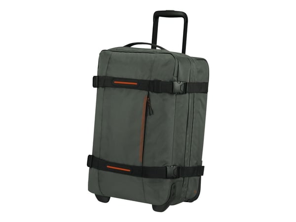 American Tourister Urban Track, Reisebag, Softshell, Khaki, Dark Khaki, Liten (fingerbøl), 2 hjul