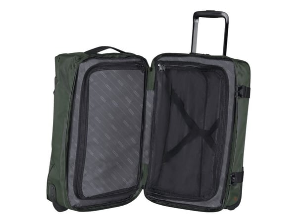 American Tourister Urban Track, Reisebag, Softshell, Khaki, Dark Khaki, Liten (fingerbøl), 2 hjul