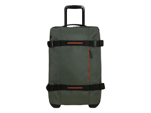 American Tourister Urban Track, Reisebag, Softshell, Khaki, Dark Khaki, Liten (fingerbøl), 2 hjul