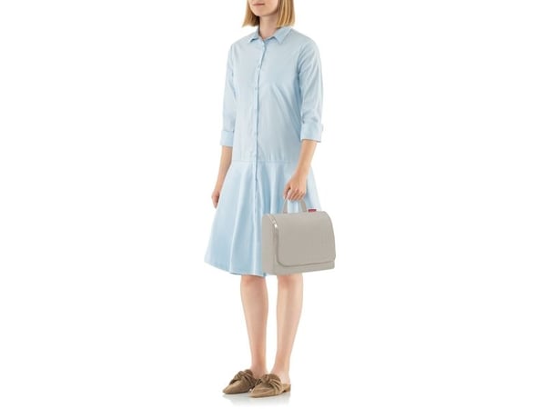 Reisenthel WO6049, Toalettveske, Polyester, Sand, Monokromatisk, Glidelås, 7 lommer
