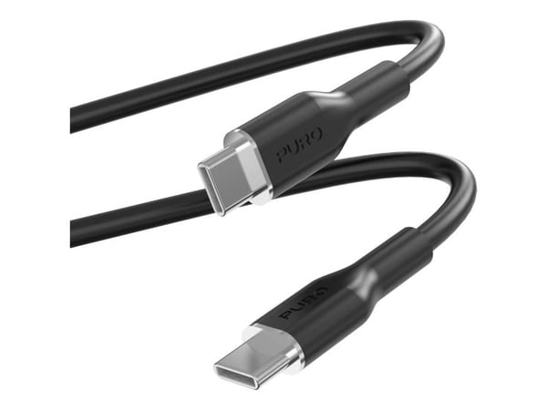 PURO PUUSBCUSBCICONBLK, 1,5 m, USB C, USB C, Lajittelu