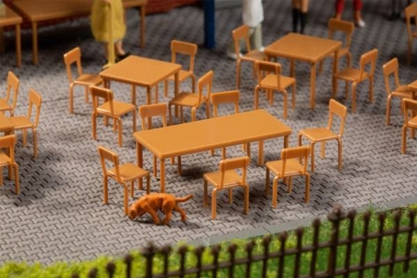 Auhagen 41671, HO (1:87), beige