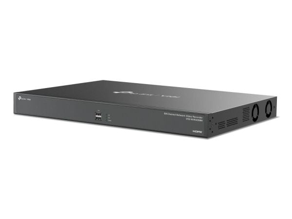 TP-Link VIGI NVR4064H, 64 kanaler, 3840 x 2160 piksler, 16 kanaler, 720p, 1080p, 3840x2160/30Hz, 1920x1080/60Hz, 1680x1050/60Hz, 1440x900/60Hz, 128...