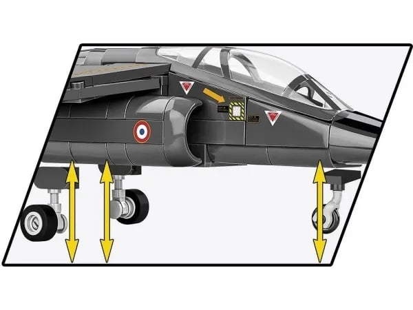 COBI Alpha Jet, Byggeklosser, 8 år, 364 stykker