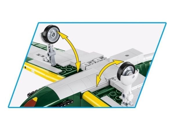 COBI Kawasaki Ki-61-I Hien ''Tony'', Byggesett, 7 år, 324 stykker