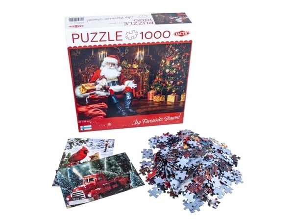 Tactic Puzzle Lovers Santas Surprise 1000 pcs puzzle
