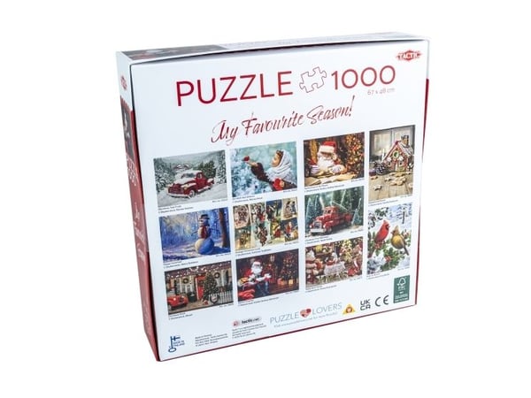 Tactic Puzzle Lovers Santas Surprise 1000 pcs puzzle