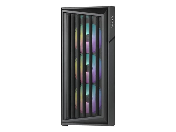 AZZA Torrent - - sidepanel med vindu (herdet glass) - ingen strømforsyning - USB/lyd
