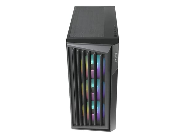 AZZA Torrent - - sidepanel med vindu (herdet glass) - ingen strømforsyning - USB/lyd