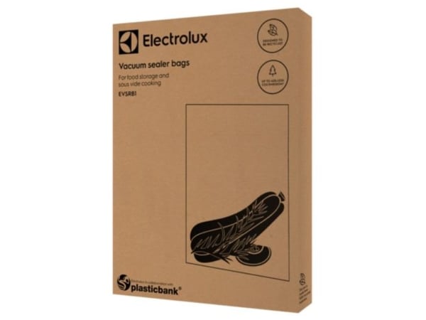 Electrolux EVSRB1, Vakuumforseglingsposer, Gjennomsiktig, 50 stykker, Bisfenol A (BPA)
