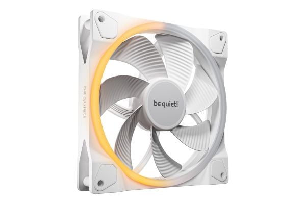 be quiet! Light Wings - Kabinettvifte - PWM, reverse - 140 mm - hvit