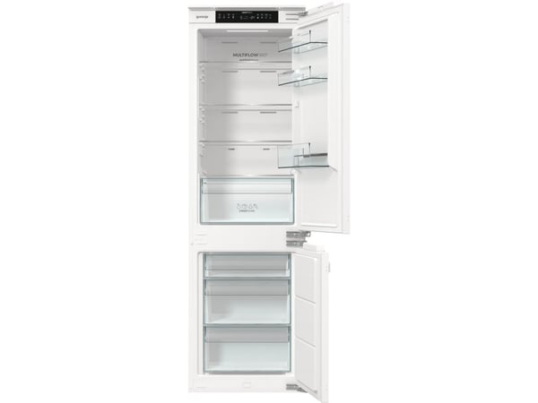 Gorenje G400 NRKI517E42 - Kjøleskap/fryser - bunnfryser - innebygd - fordypning - bredde: 56 cm - dybde: 56 cm - høyde: 177.5 cm - 252 liter - Klas...