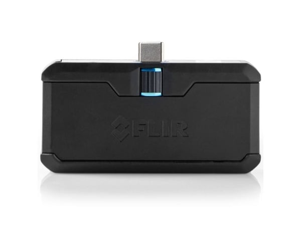 FLIR One FP3IC, Noise equivalent temperature difference (NETD), 160 x 120 piksler, 12 µm, -20 - 400 °C, 55°, 43°