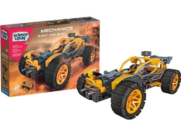 Clementoni CONSTRUCTOR BUGGY AND QUAD 75077BL