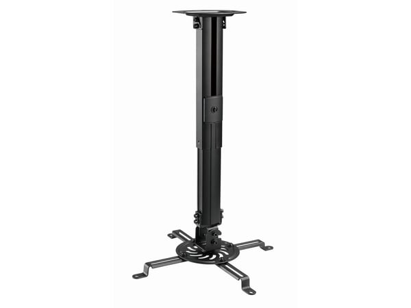 Gembird CM-B-01 - Monteringssett (takmontering) - justerbar - for projektor / beamer - stål - svart