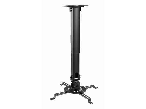 Gembird CM-B-01 - Monteringssett (takmontering) - justerbar - for projektor / beamer - stål - svart