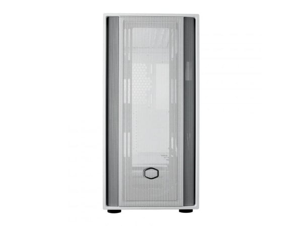 Cooler Master MasterBox 600 Lite - Mid tower - utvidet ATX (E-ATX) - sidepanel med vindu (herdet glass) - ingen strømforsyning (ATX) - hvit - USB/lyd