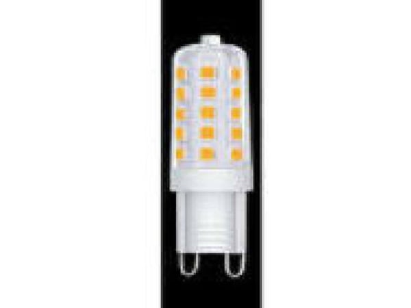 Leduro - LED-lyspære - form: korn - G9 - 3.5 W - klasse F - 2700 K - gjennomsiktig