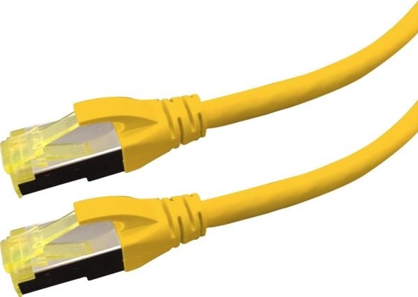 LOGON PREMIUM APR6A150Y Nettverkskabel Gul 15 m Cat6a S/FTP (S-STP) (APR6A150Y)