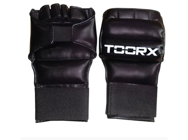 Fitboxing hanskat TOORX Lynx L musta ekologinen nahka