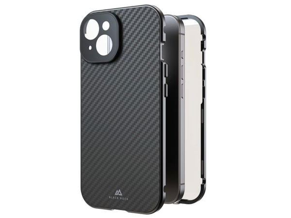 Black Rock 00221252, Apple, iPhone 15, Ripebestandig, Karbon, 1 stykker
