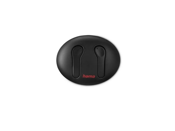 Hama Spirit Unchained - True wireless-hodetelefoner med mikrofon - i øret - Bluetooth - svart