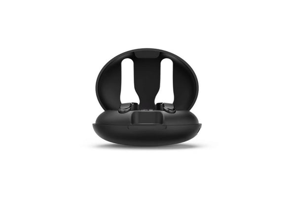 Hama Spirit Unchained - True wireless-hodetelefoner med mikrofon - i øret - Bluetooth - svart