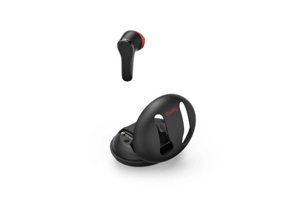 Hama Spirit Unchained - True wireless-hodetelefoner med mikrofon - i øret - Bluetooth - svart