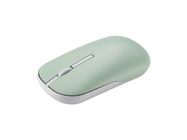 ASUS Marshmallow MD100 - Mus - optisk - 5 knapper - trådløs - Bluetooth 5.0, 2.4 GHz - havremelk