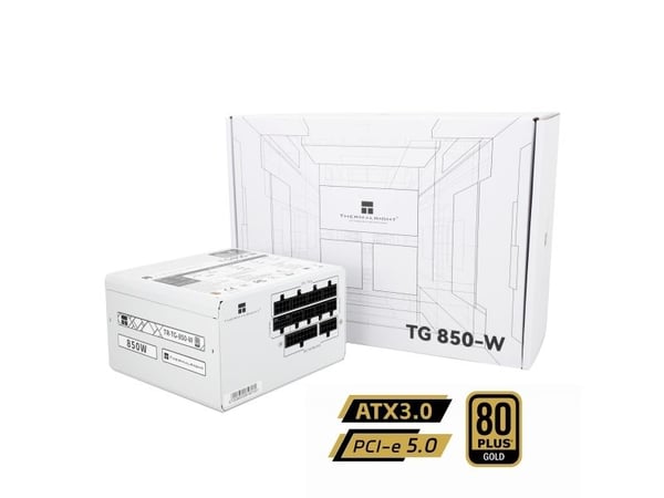 Thermalright TG-850, 850 W, 100 - 240 V, 47 - 63 hz, 11 - 5.5 A, 130 W, 846 W